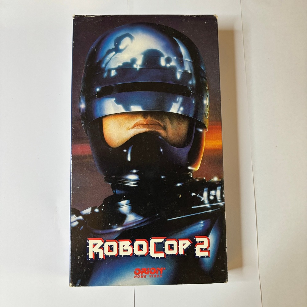 RoboCop 2 VHS Movie Orion Home Video 1990 Sci-Fi Action Peter Weller 8764